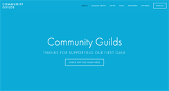 Desktop Screenshot of community-guilds.org